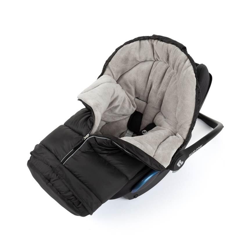 PETITE&MARS - SÆT Børnefødselspose 3-i-1 JIBOT + klapvante til klapvogn JASIE sort