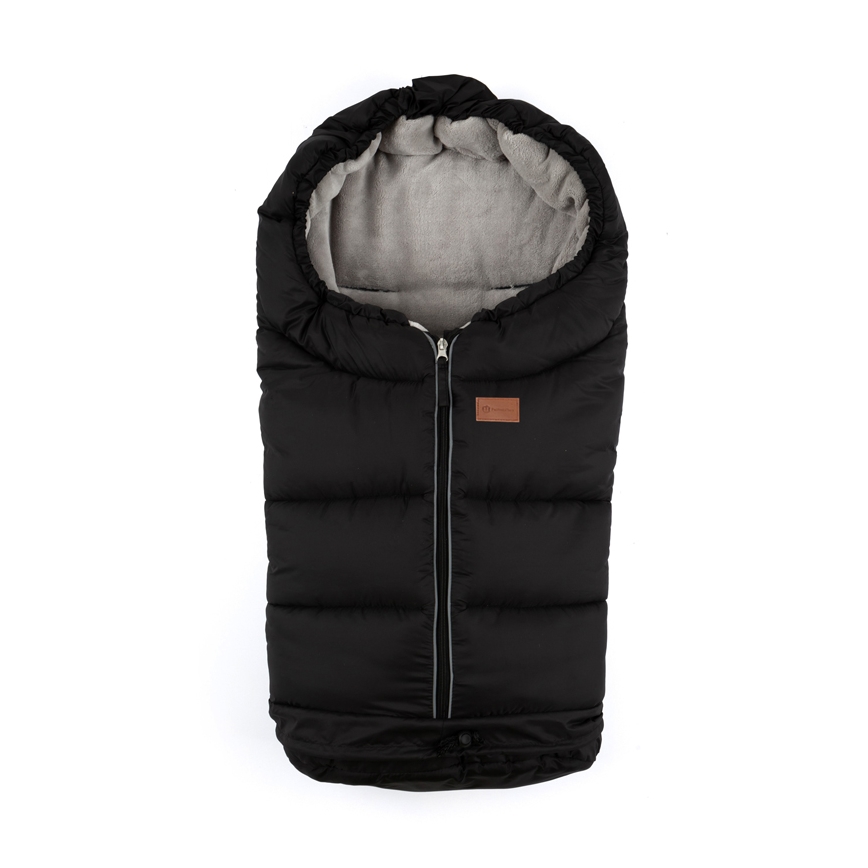 PETITE&MARS - SÆT Børnefødselspose 3-i-1 JIBOT + klapvante til klapvogn JASIE sort