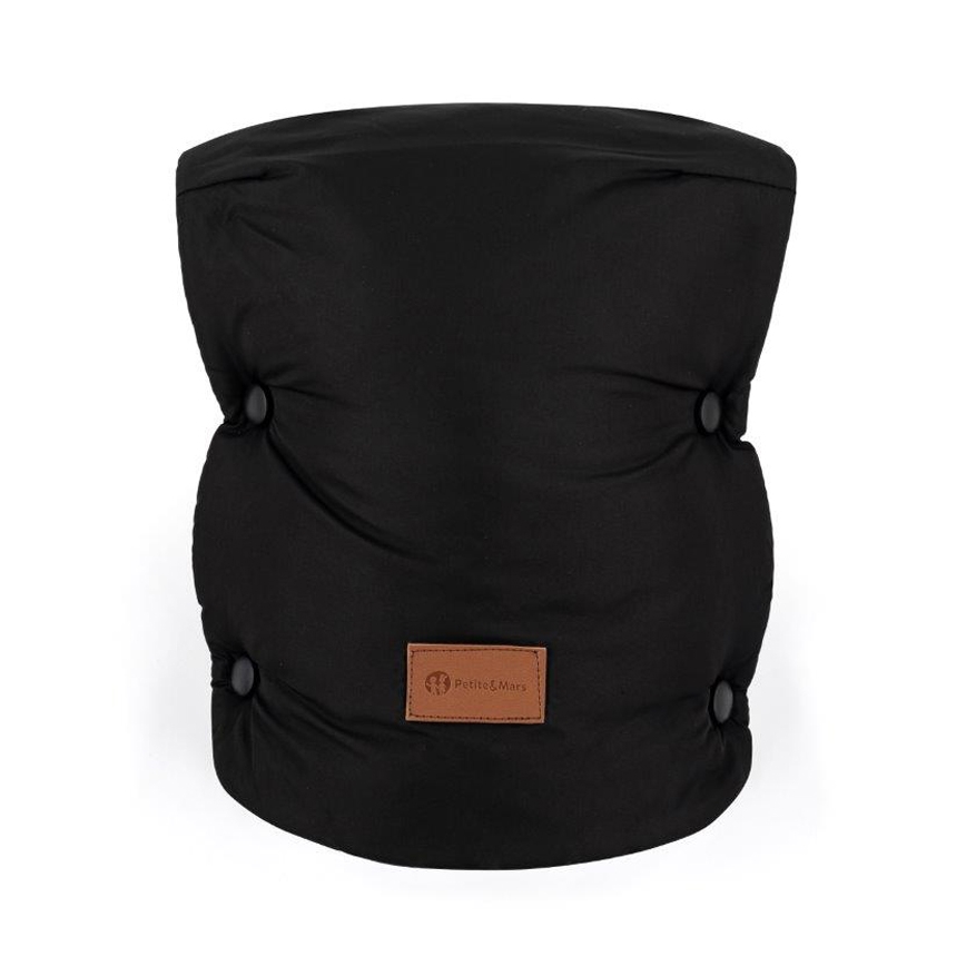 PETITE&MARS - SÆT Børnefødselspose 3-i-1 JIBOT + klapvante til klapvogn JASIE sort