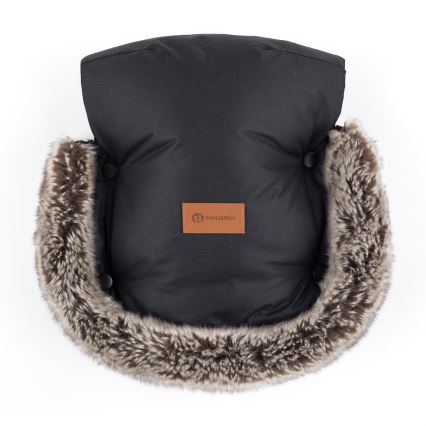 PETITE&MARS - SÆT 4-i-1 kørepose COMFY Stylish Beauty + håndmuffer til klapvogn
