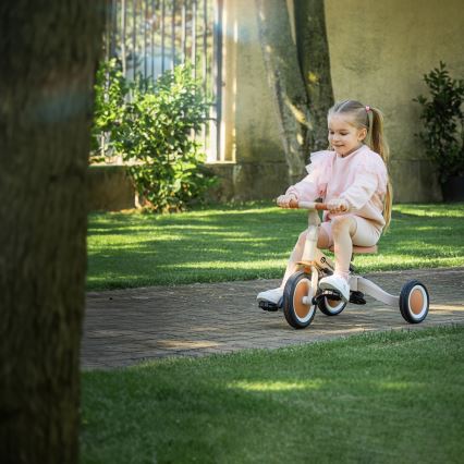 PETITE&MARS - Trehjulet cykel 5-i-1 TURBO Desert Sand