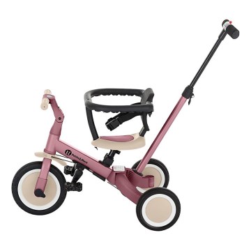 PETITE&MARS - Trehjulet cykel 5-i-1 TURBO Dusty Rose