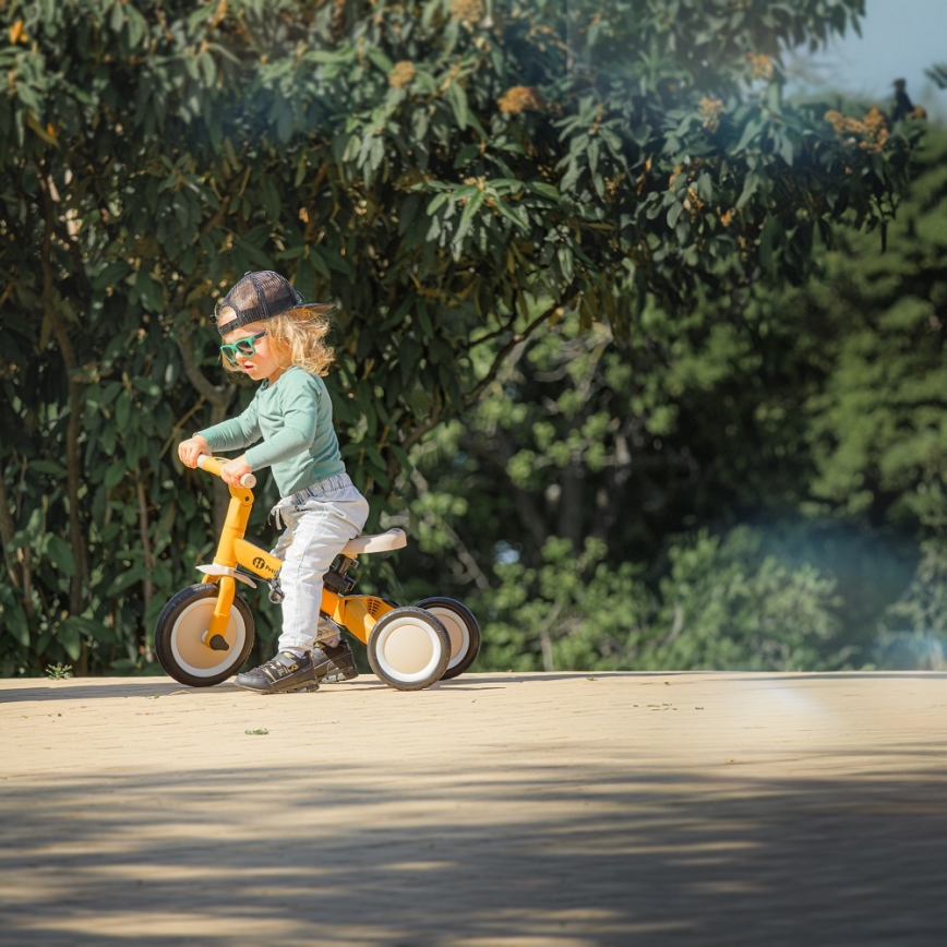 PETITE&MARS - Trehjulet cykel 5-i-1 TURBO Intense Ochre