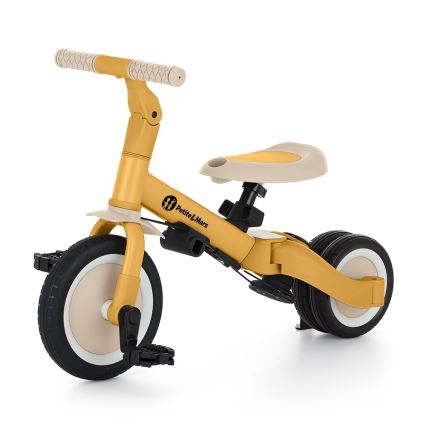PETITE&MARS - Trehjulet cykel 5-i-1 TURBO Intense Ochre