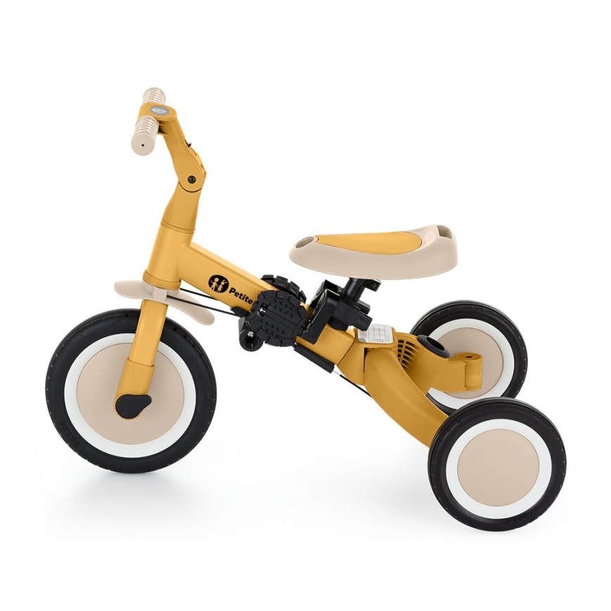 PETITE&MARS - Trehjulet cykel 5-i-1 TURBO Intense Ochre