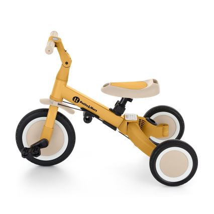 PETITE&MARS - Trehjulet cykel 5-i-1 TURBO Intense Ochre