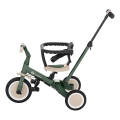PETITE&MARS - Trehjulet cykel 5-i-1 TURBO Misty Green