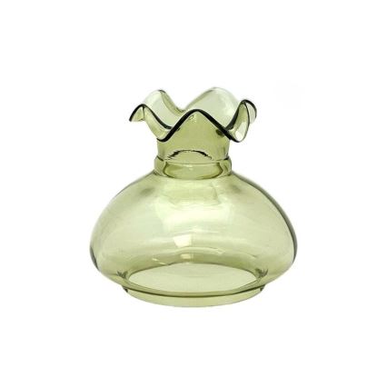 Petroleums lampe ANNA 33 cm skovgrøn