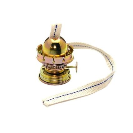 Petroleums lampe ANNA 33 cm skovgrøn