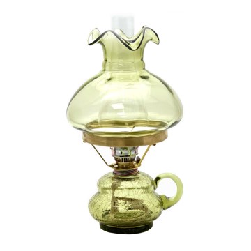 Petroleums lampe ANNA 33 cm skovgrøn