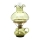Petroleums lampe ANNA 33 cm skovgrøn