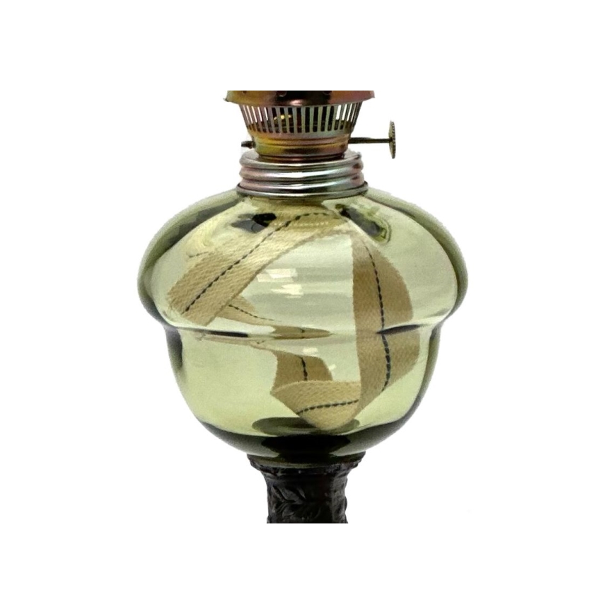 Petroleums lampe BARBORA 54 cm skovgrøn