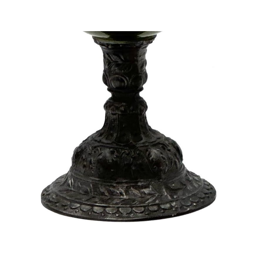 Petroleums lampe BARBORA 54 cm skovgrøn