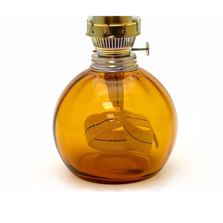 Petroleums lampe BASIC 38 cm amber