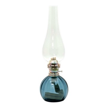 Petroleums lampe BASIC 38 cm røg