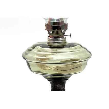 Petroleums lampe BOHUMILA 54 cm skovgrøn