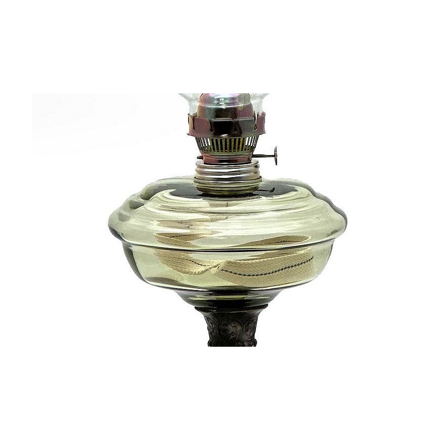 Petroleums lampe BOHUMILA 54 cm skovgrøn