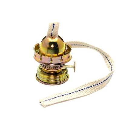 Petroleums lampe Eliška 20 cm skovgrøn