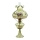 Petroleums lampe JASMÍNA 50 cm skovgrøn