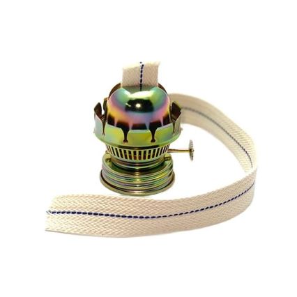 Petroleums lampe JASMÍNA 50 cm skovgrøn