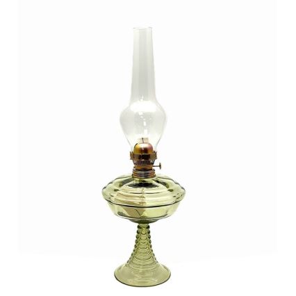 Petroleums lampe MILADA 50 cm skovgrøn