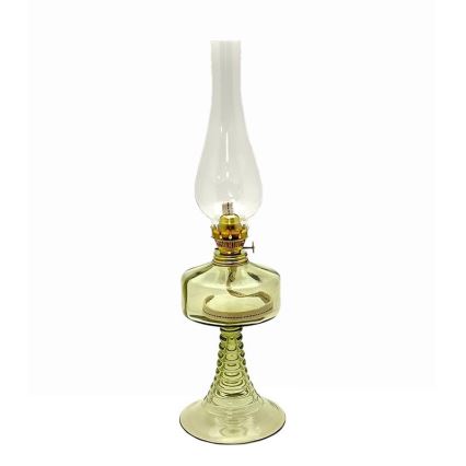 Petroleums lampe PETRA 42 cm skovgrøn