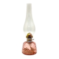 Petroleums lampe POLY 38 cm kobberfarvet