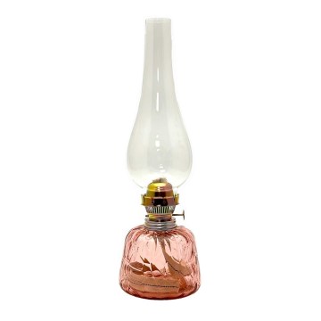 Petroleums lampe POLY 38 cm kobberfarvet