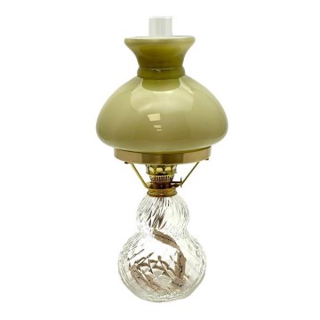 Petroleums lampe ZUZANA 43 cm krystal ternet