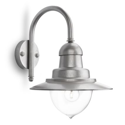 Philips 01652/52/16 - Udendørs væglys MYGARDEN RAINDROP 1xE27/53W IP44