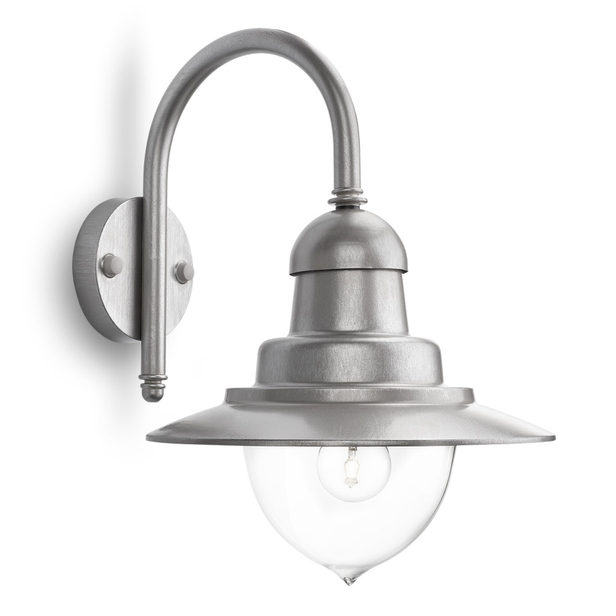 Philips 01652/52/16 - Udendørs væglys MYGARDEN RAINDROP 1xE27/53W IP44