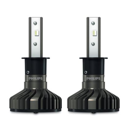 Philips 11336U91X2 - 2x LED autopære Ultinon Pro9100 H3 PK22s/13,2W/12/24V 5800K