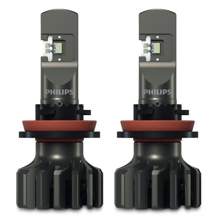 Philips 11362U91X2 - 2x LED autopære Ultinon 9100 H11 PGJ19-2/13,2W/12/24V 5800K