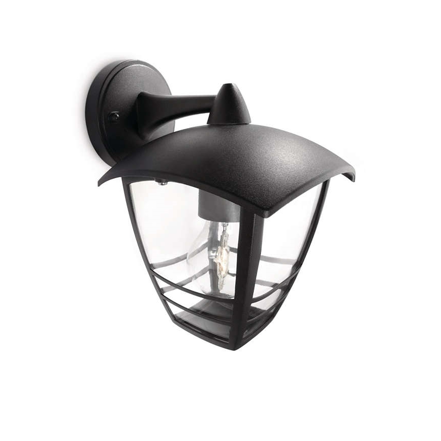 Philips - Udendørs væglampe 1xE27/60W/230V
