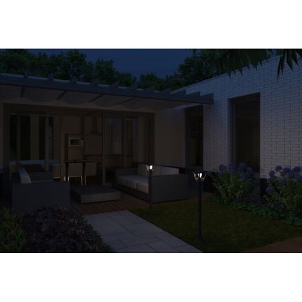 Philips 15383/30/16 - Udendørslampe MYGARDEN CREEK 1xE27/60W/230V antik sort IP44