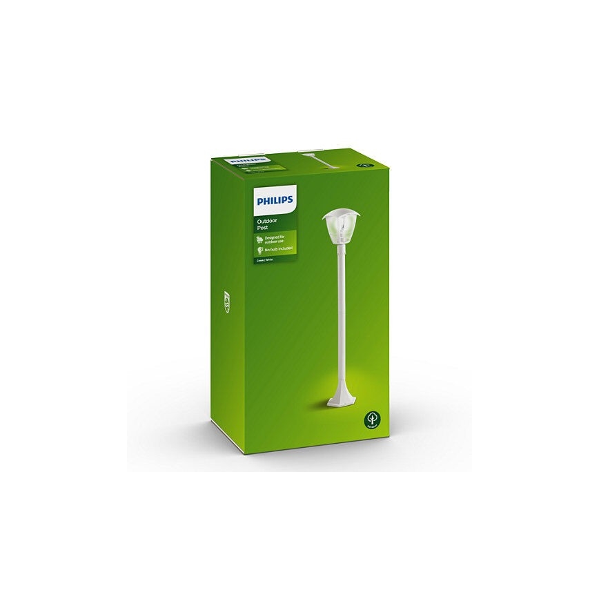 Philips - Udendørslampe 1xE27/60W/230V IP44