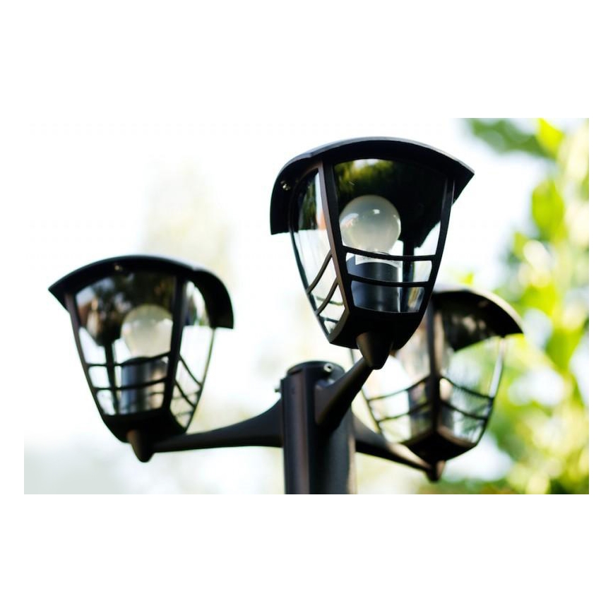 Philips 15385/30/16 - Udendørslampe MYGARDEN CREEK 3xE27/60W/230V IP44