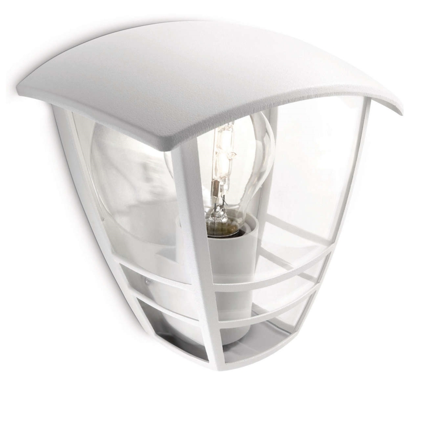 Philips - Udendørs væglys E27/60W/230V IP44