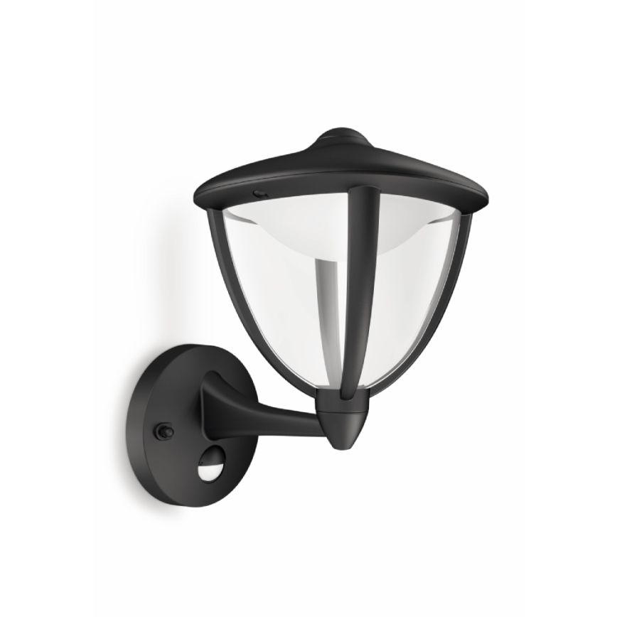 Philips - Udendørs LED væglampe med sensor 1xLED/4,5W/230V IP44