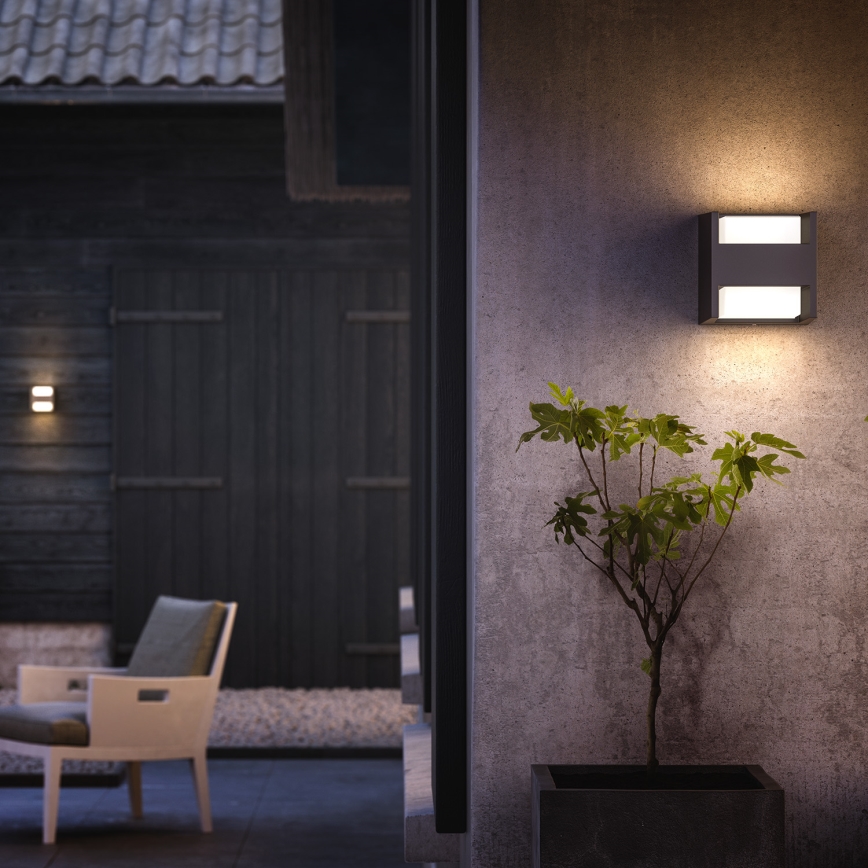 Philips - Udendørs LED væglampe LED/4,5W/230V 2700K IP44