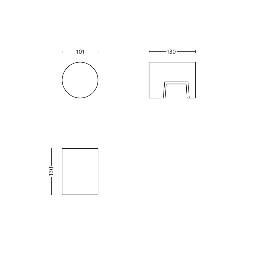 Philips - LED udendørsarmatur LED/6W/230V IP44