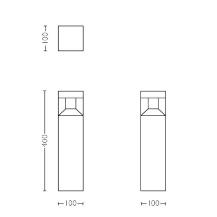 Philips - Udendørs LED lampe LED/8W/230V IP44