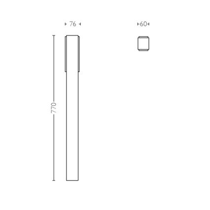 Philips - Udendørs LED lampe 2xLED/4,5W/230V IP44