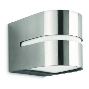 Philips 16928/47/16 - Udendørs væglys MYGARDEN HAZEL 1xE27/20W/230V IP44