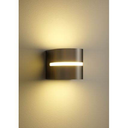 Philips 16928/47/16 - Udendørs væglys MYGARDEN HAZEL 1xE27/20W/230V IP44