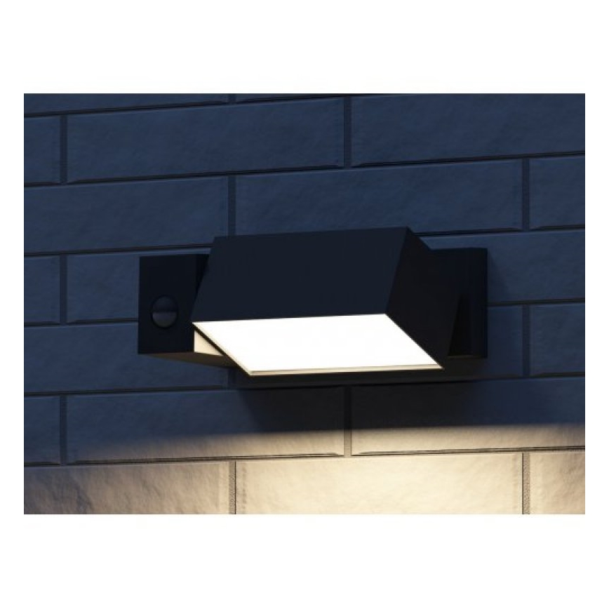 Philips - Udendørslampe med sensor 1xE27/23W/230V IP44