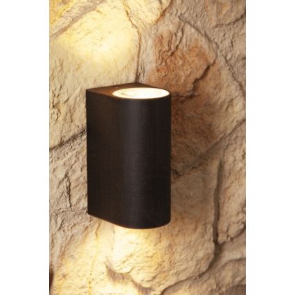 Philips 17102/86/16 - Udendørs væglys MYGARDEN NIGHTINGALE 2xGU10/35W IP44