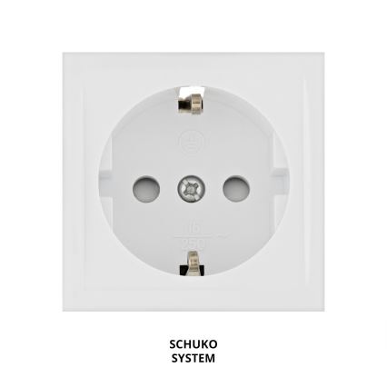 Philips 17108/47/16 - Udvendig stikkontaktsøjle MYGARDEN ROCK 230V IP44 SCHUKO
