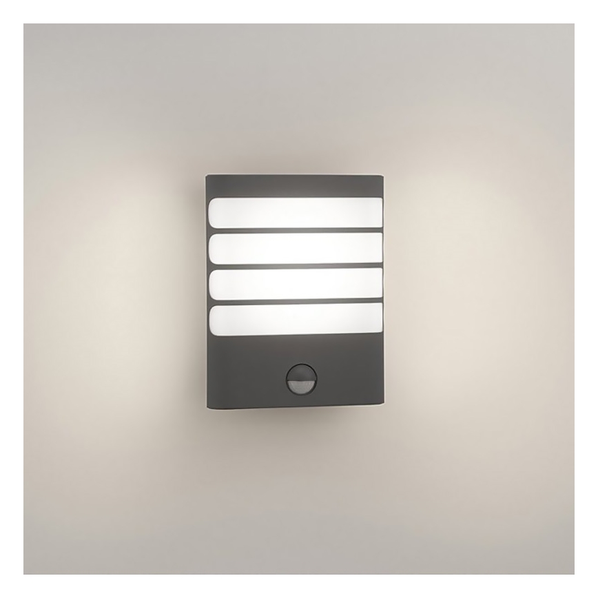 Philips - Udendørs LED væglampe med sensor 1xLED/3W IP44