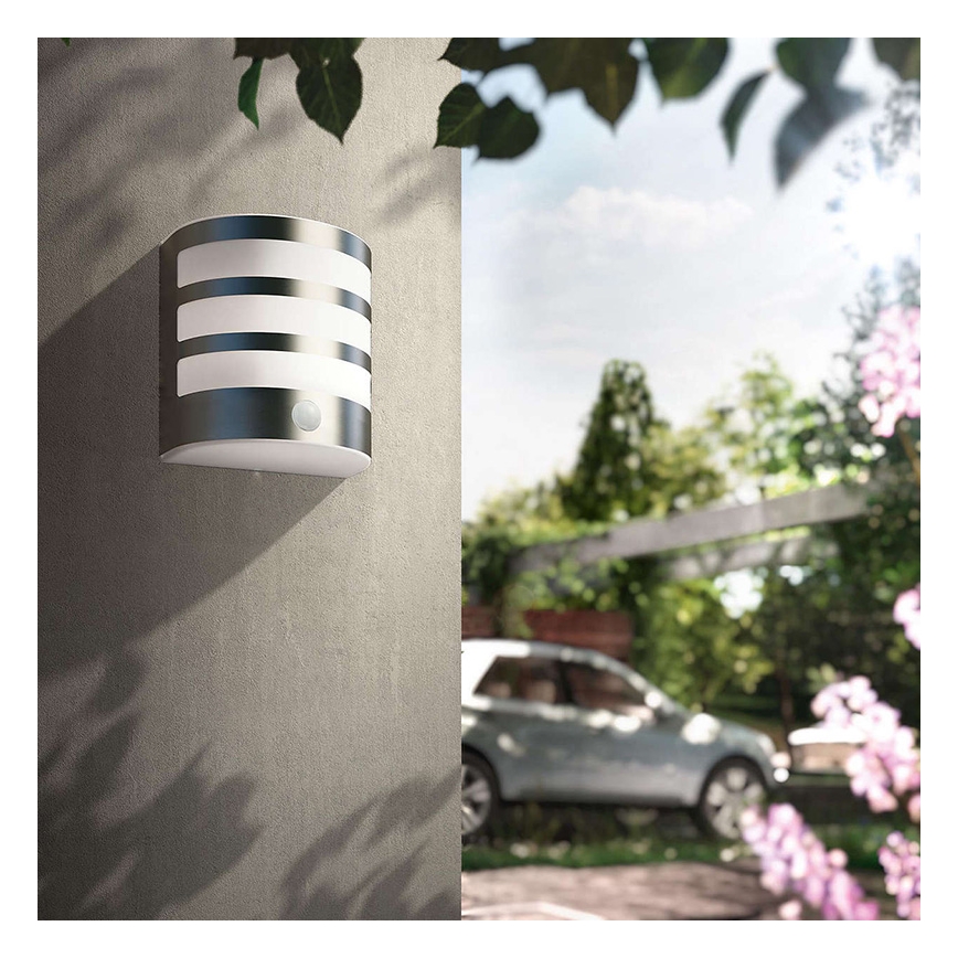 Philips - Udendørs LED væglampe med sensor 1xLED/3W IP44